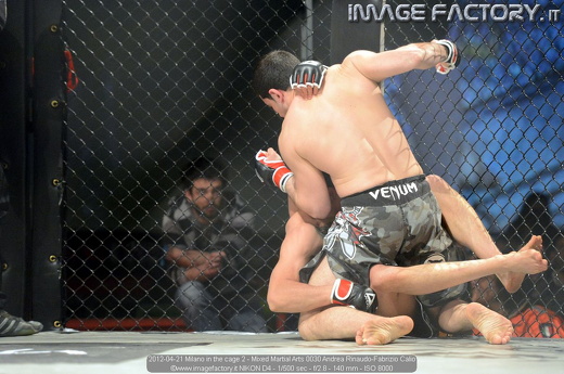2012-04-21 Milano in the cage 2 - Mixed Martial Arts 0030 Andrea Rinaudo-Fabrizio Calio
